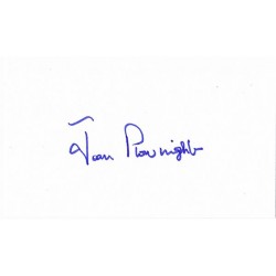 Joan Plowright Signature -...