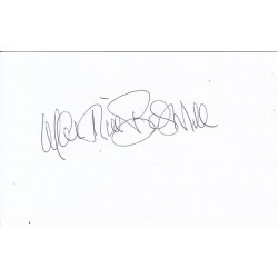 Martine Beswick Signature