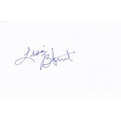 Lisa Blount Signature -...