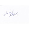 Lisa Blount Signature - Signed Card