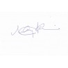Nancy Travis Signature - Signed Card