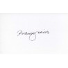 Rosemary Harris Autograph Signature Card
