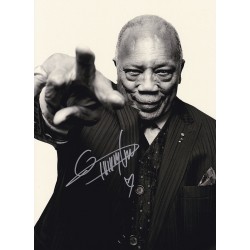 Quincy Jones Signed Photograph