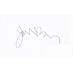James Burrows Autograph...