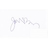 James Burrows Autograph Signature Card