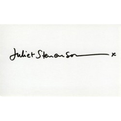 Juliet Stevenson Autograph...
