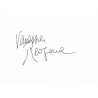 Vanessa Redgrave Autograph Signature Card