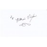 Marni Nixon Autograph Signature Card