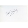 Bob Balaban Autographed Card