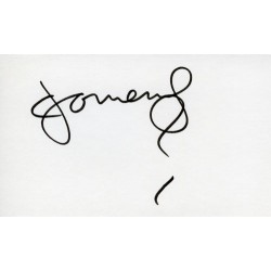 Jon Abrahams  Autograph...