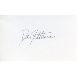 Dan Futterman Autographed Card