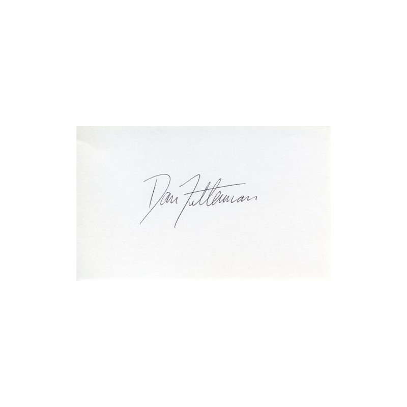 Dan Futterman Autographed Card