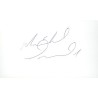 Michael Ironside Autograph Signature Card
