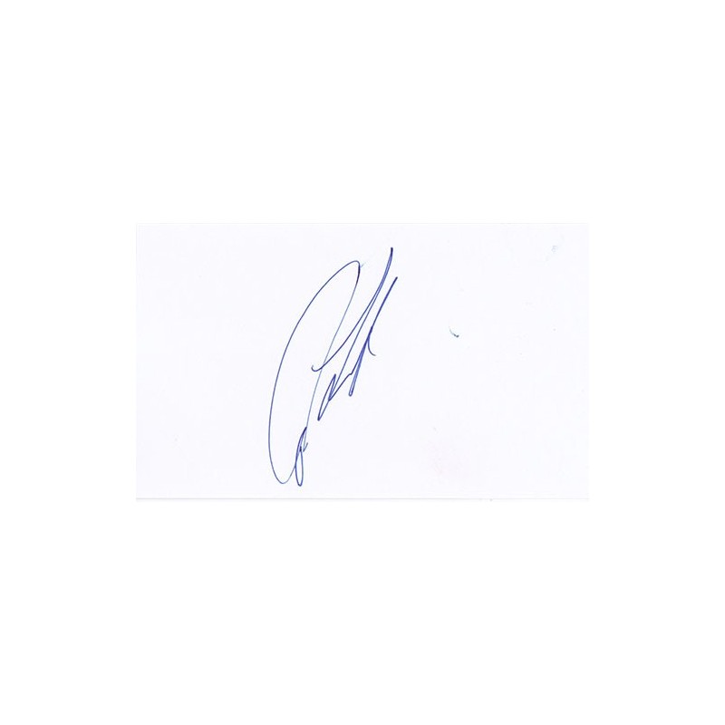 Colin Farrell Autograph Signature Card