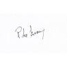 R. Lee Ermey Autograph Signature Card