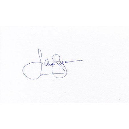 Jane Seymour Autograph Signature Card