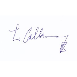 Liz Callaway Autograph...