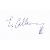 Liz Callaway Autograph Signature Card
