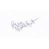 Julie Walters Autograph Signature Card