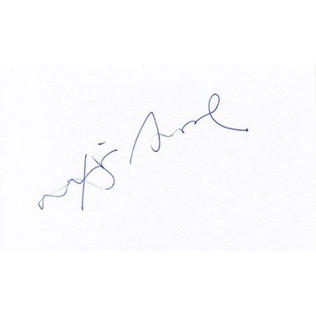 David Soul Autograph Signature Card