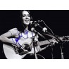 Joan Baez Signature Autograph Card