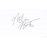 Nick Nolte Autograph Signature Card