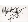 Marilyn Ghigliotti Autograph Signature Card