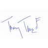 Tommy Tune Autograph Signature Card