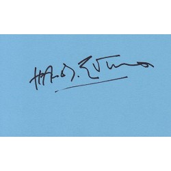 Han Zimmer Autograph...