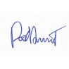 Rod Stewart Autograph Signature Card