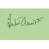 Julie Christie Autograph Signature Card