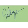 Jessica Lange Autograph Signature Card