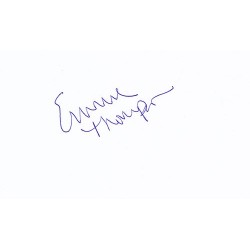 Emma Thompson Autograph...