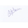 Blythe Danner Autograph Signature Card