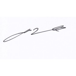 John Travolta Autograph...