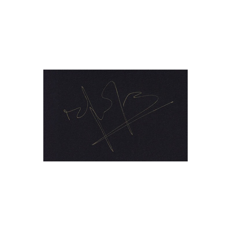 Penelope Cruz Autograph Signature Card