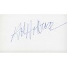 Hal Holbrook Autograph Signature Card
