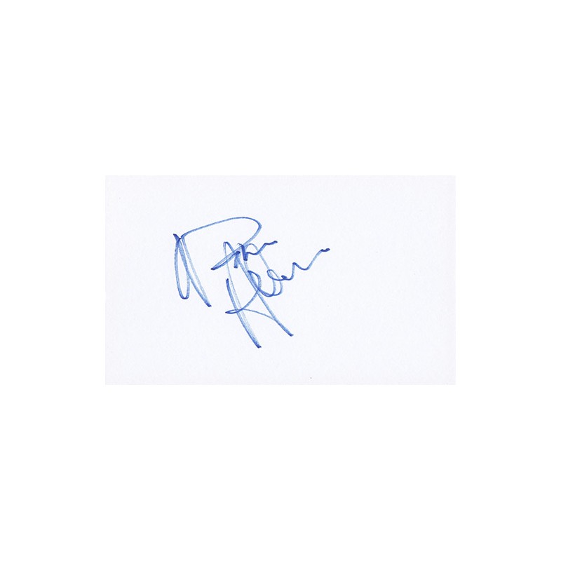 Rowan Atkinson Autograph Signature Card