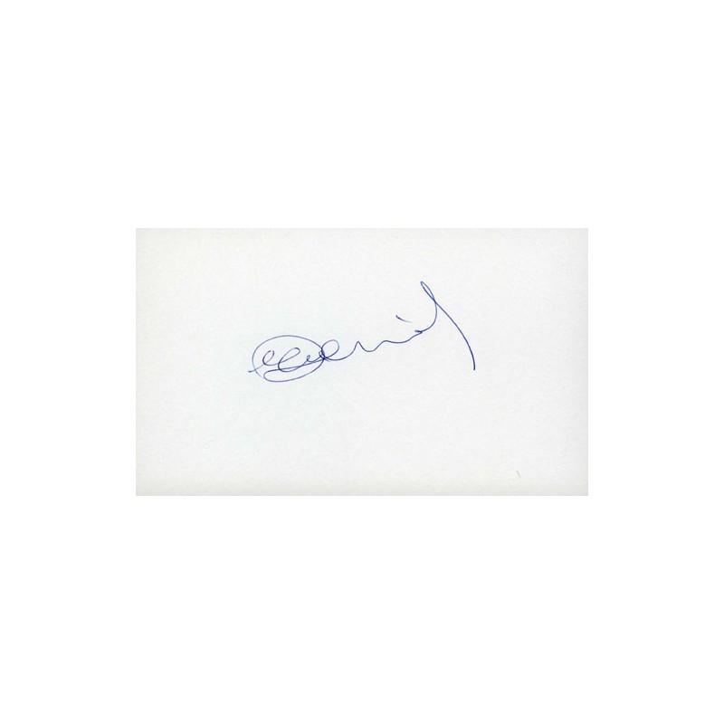 Olga Autograph Signature Card