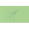 Russell Crowe Autograph Signature Card