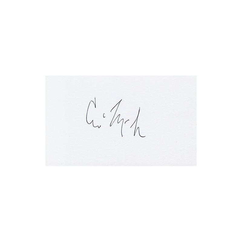 Eric Kripke Autograph Signature Card