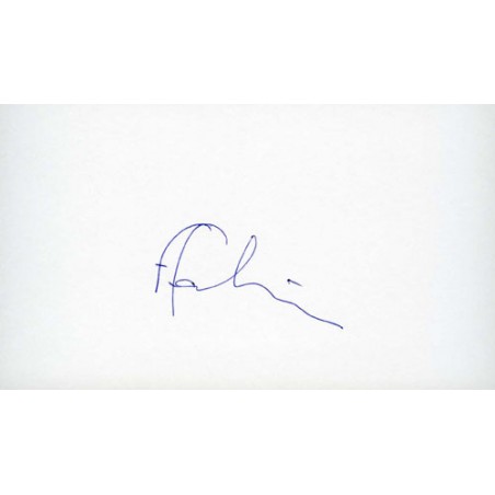 Frances Fisher Autograph Signature Card
