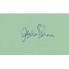 John Glen Autograph Signature Card