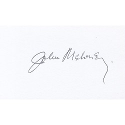 John Mahoney Autograph...