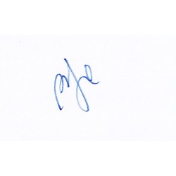 Billy Joel Autograph...