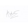 Alun Armstrong Autograph Signature Card