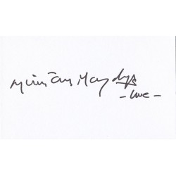 Miriam Margolyes Autograph...