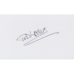 Ted Levine Autograph Signature Card
