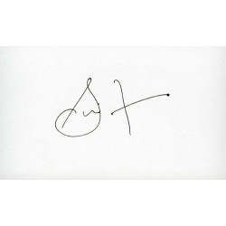 Steve Zahn Autograph...