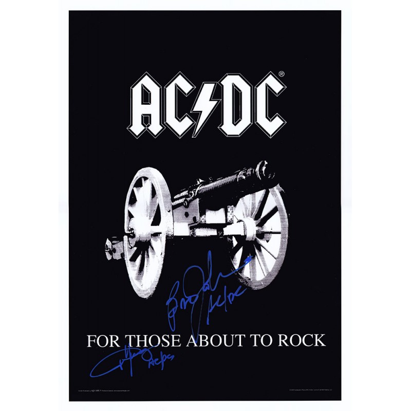 Poster AC/DC - for those about to Rock | Wall Art, Gifts & Merchandise 